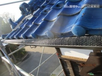 枯葉除け工事