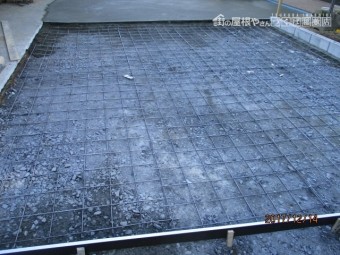 土間コンクリート打設工事