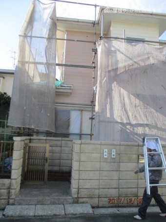 牛久市塗装工事