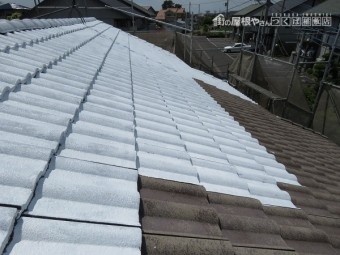 屋根塗装1