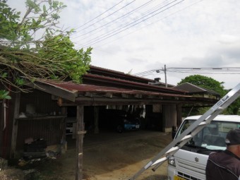 台風被害工事