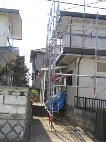 足場架設工事