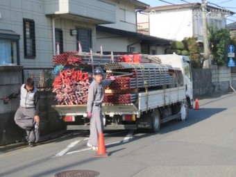 足場架設工事