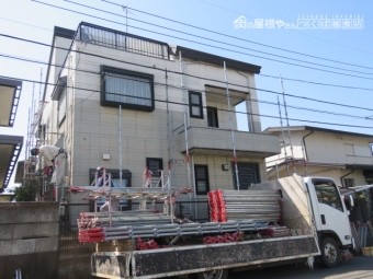 足場架設工事