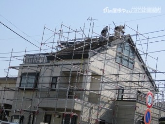 足場架設工事