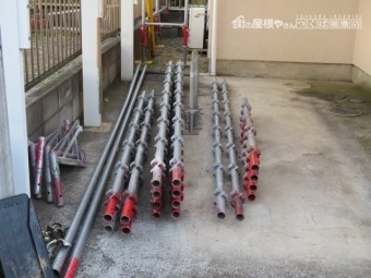 足場架設工事