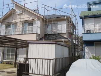 足場架設工事