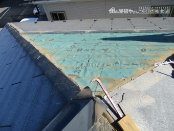棟板金交換工事