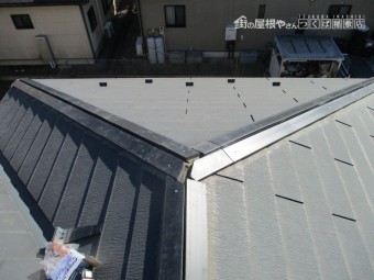 棟板金交換工事