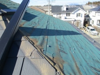棟板金交換工事