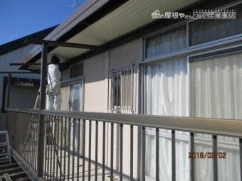 ベランダ復元工事
