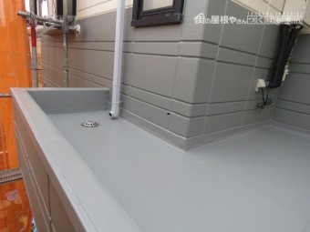 ベランダの防水塗装