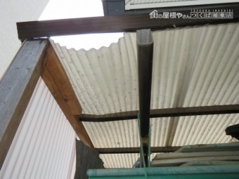 波板交換工事2