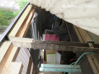 波板交換工事6