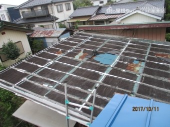 工場に屋根2