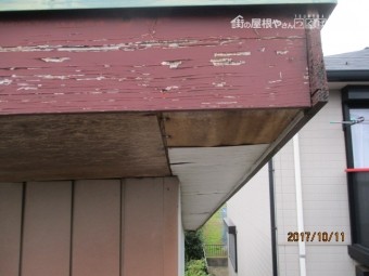 軒天被害1