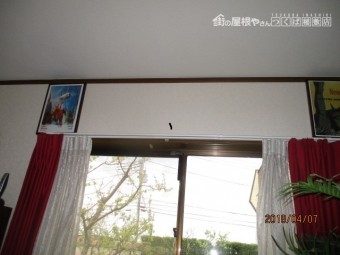 窓際雨漏り工事
