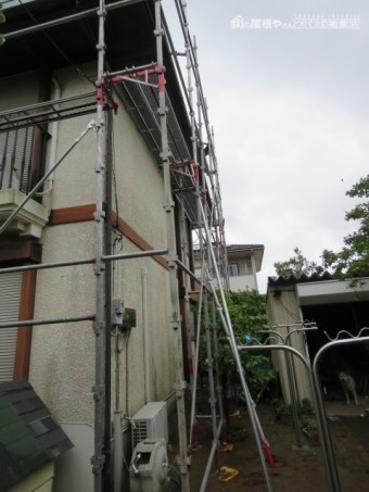 足場架設工事