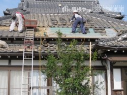 屋根葺き替え工事9