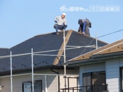棟板金交換工事1