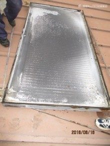温水器の撤去作業