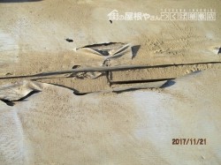 ルーフィング被害