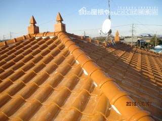 棟瓦被害