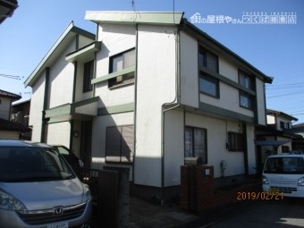 台風被害のお宅