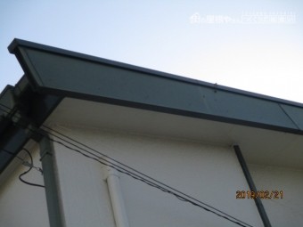台風被害に破風