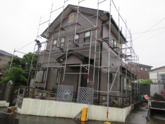 足場架設工事