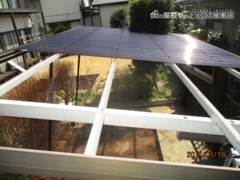 波板交換工事