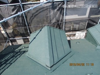 ハト小屋工事