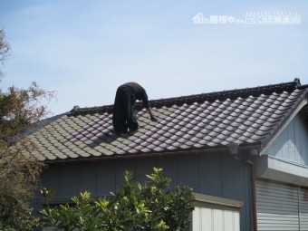 セメント瓦塗装