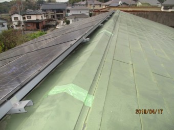 棟板金交換工事