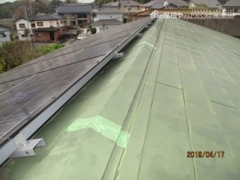 棟板金交換工事