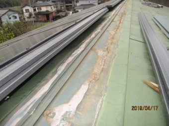 棟板金交換工事
