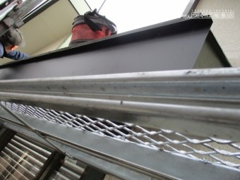 破風板金巻き工事