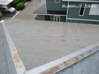 棟板金の状況