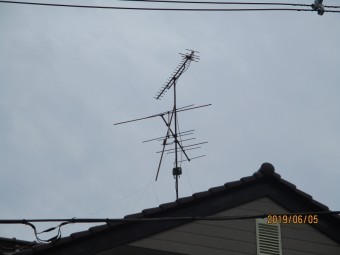 アンテナ交換