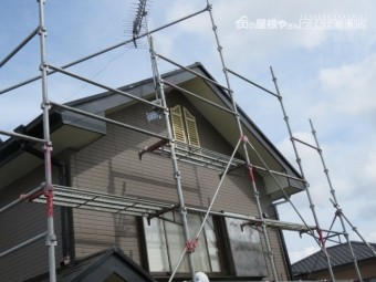 破風巻板金工事