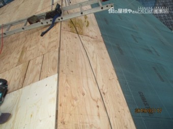 コンパネ工事