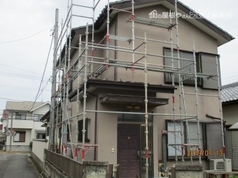 足場架設工事