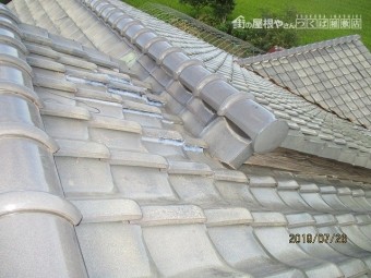 瓦葺き替え工事