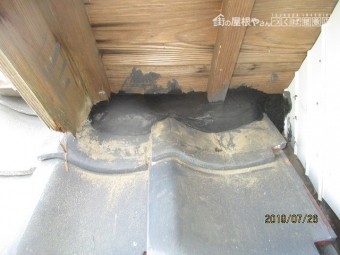 瓦葺き替え工事