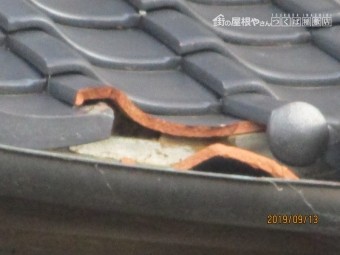 台風15号被害工事