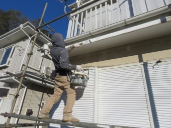 破風塗装工事