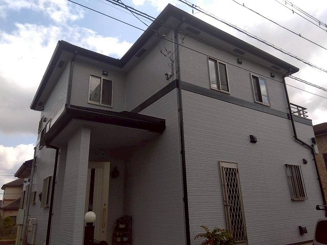 阿見町で外観の雰囲気を一新、完成したサイディング外壁塗装工事をご紹介