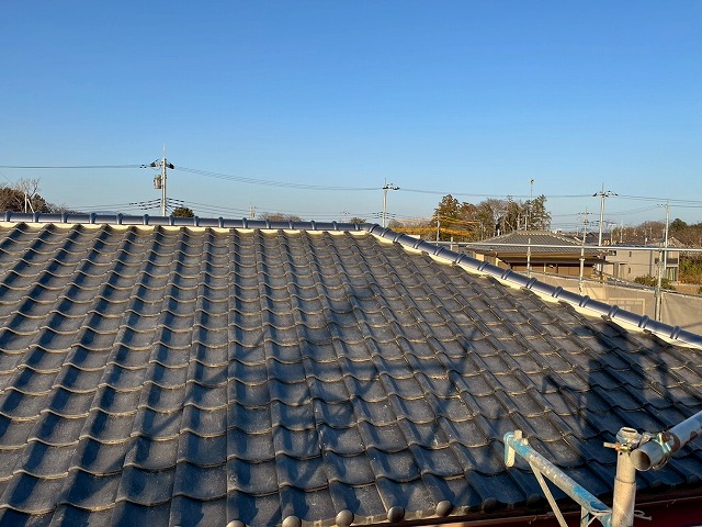 雨漏りを修理するため行ってきた屋根葺き直し工事が完成