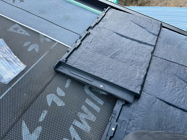 「ROOGA（ルーガ）鉄平」の2段目以降の施工状況