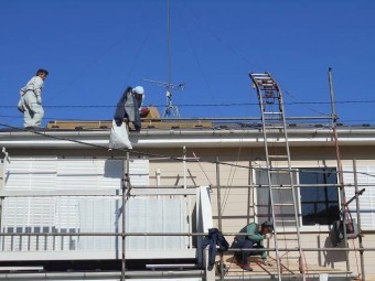 屋根葺き替え工事